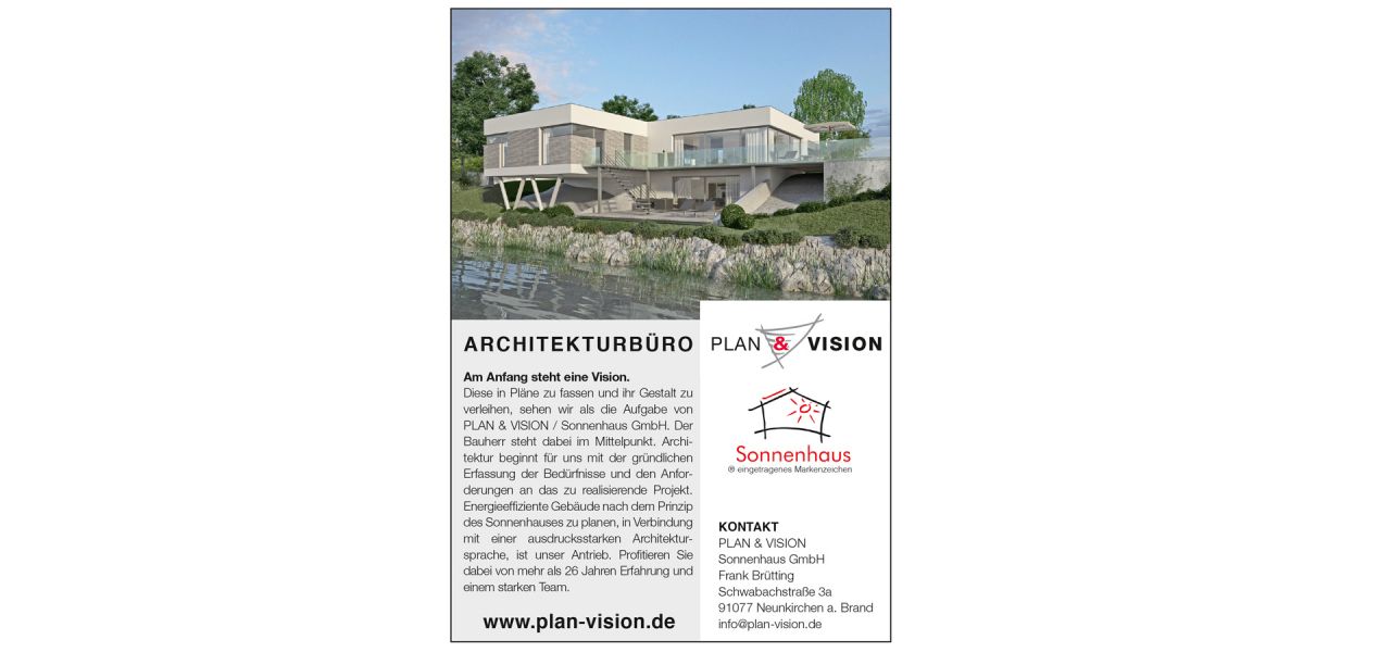 Festschrift | Plan & Vision Sonnenhaus