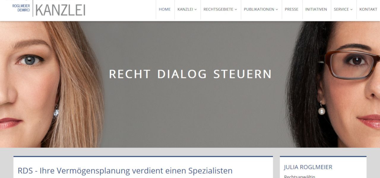Webdesign | RDS Kanzlei www.rds-kanzlei.de
