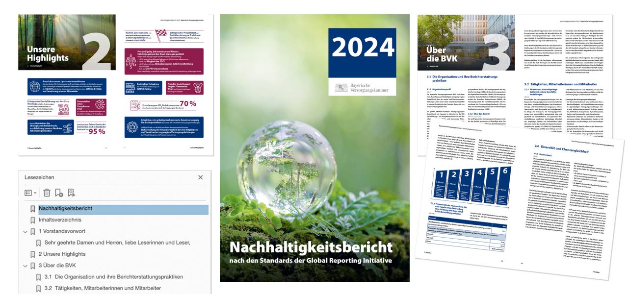 Nachhaltigkeitsbericht | BVK Bayerische Versorgungskammer